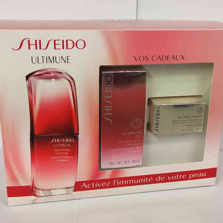 SHISEIDO Coffret Ultimune - Rituel Défense de la Peau SHISEIDO Coffret Ultimune - Rituel Défense de la Peau